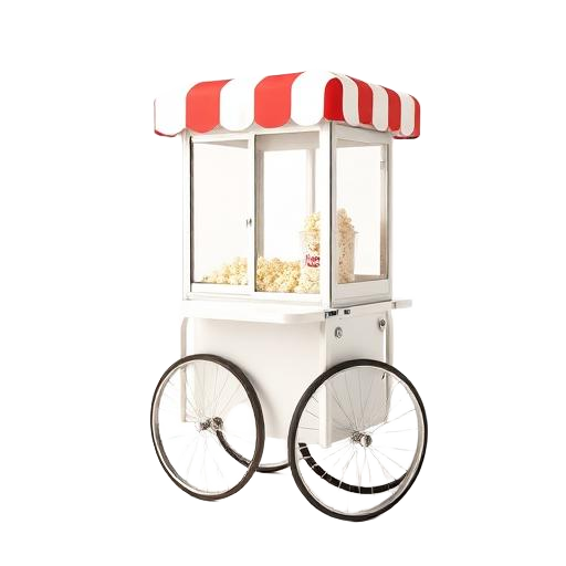 Mini Popcorn Cart